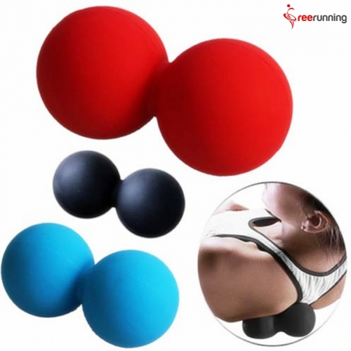 Physical Therapy Massage Peanut Lacrosse Ball Exercises Peanut Rubber