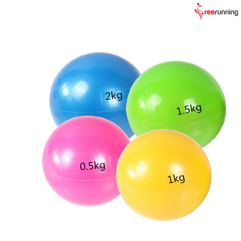 Soft Weighted Toning Ball Gym Weighted Yoga Ball With Sand