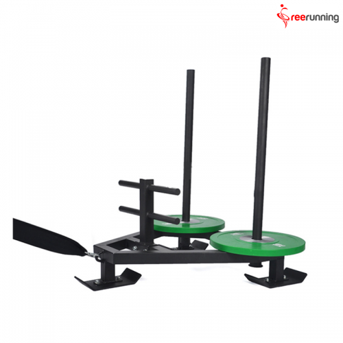 Resistance And Strength Training Exercises Sled Push Crossfit Push and