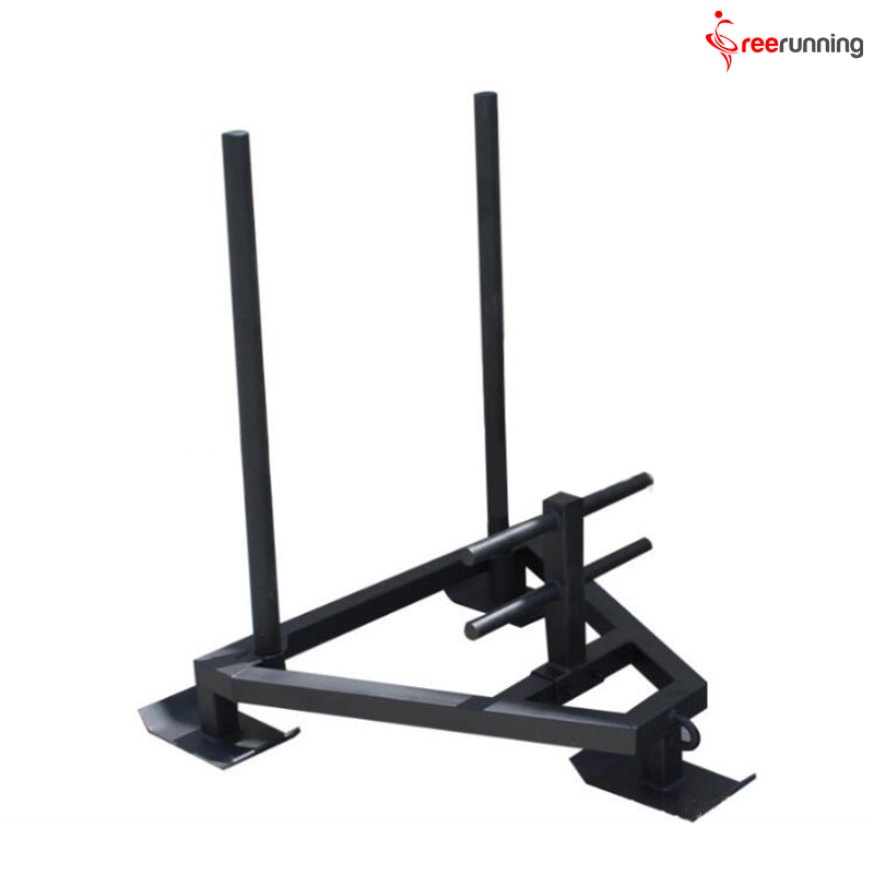 Resistance And Strength Training Exercises Sled Push Crossfit Push and