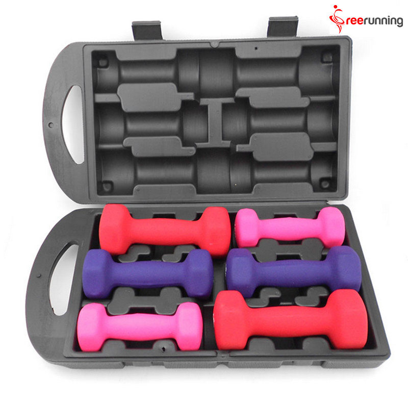 9KG Neoprene Dumbbell Carry Case 9KG Womens Dumbbells Set
