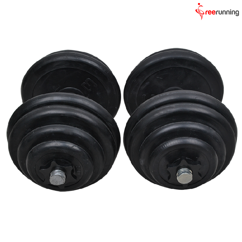 Rubber Coated 40 KG Dumbbells For Sale Adjustable 40KG Dumbbell Set