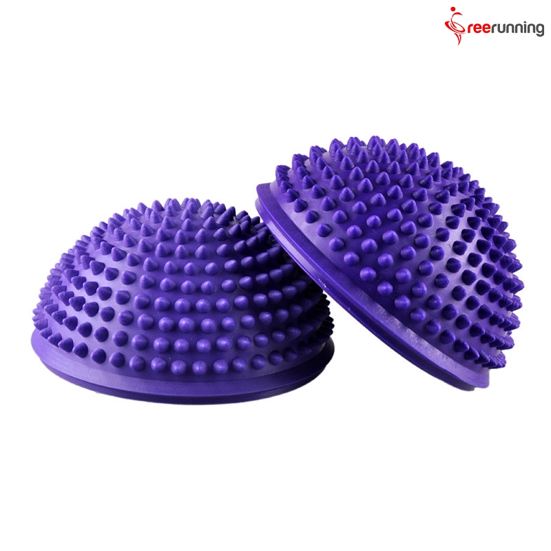 Half Round Spiky Massage Ball Exercises Trigger Points Spiky Half
