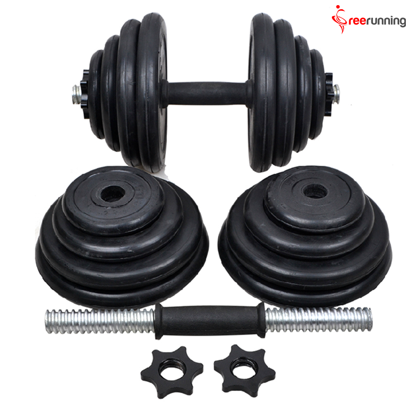 Rubber Coated 40 KG Dumbbells For Sale Adjustable 40KG Dumbbell Set