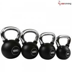 Rubber Coated Kettle Training Workout