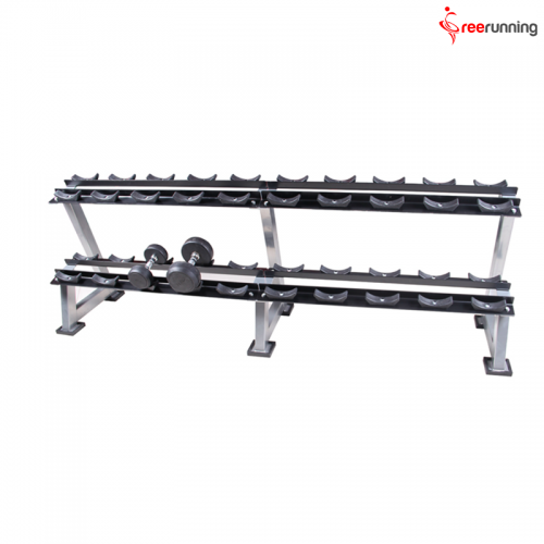 Crossfit Equipment Hex Dumbbell Rack Power Stand Commercial Dumbbell Rack