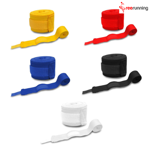 Thai MMA Taekwondo Cotton Elastic Boxing Straps Wrist Support for Muay